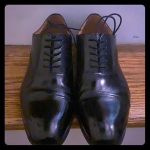 Florsheim Cap-Toe Oxfords, black, Men Size 11